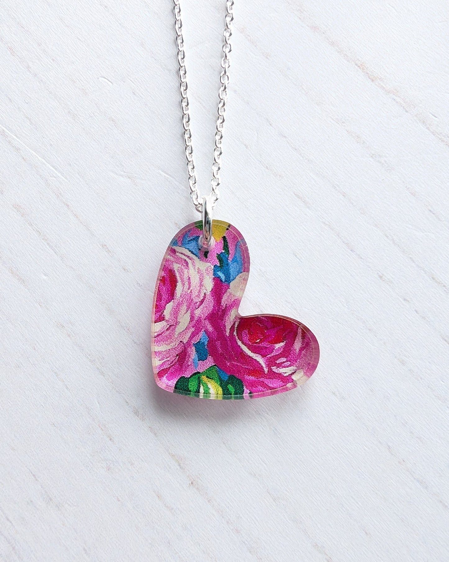 Puffy Heart - Roses Print