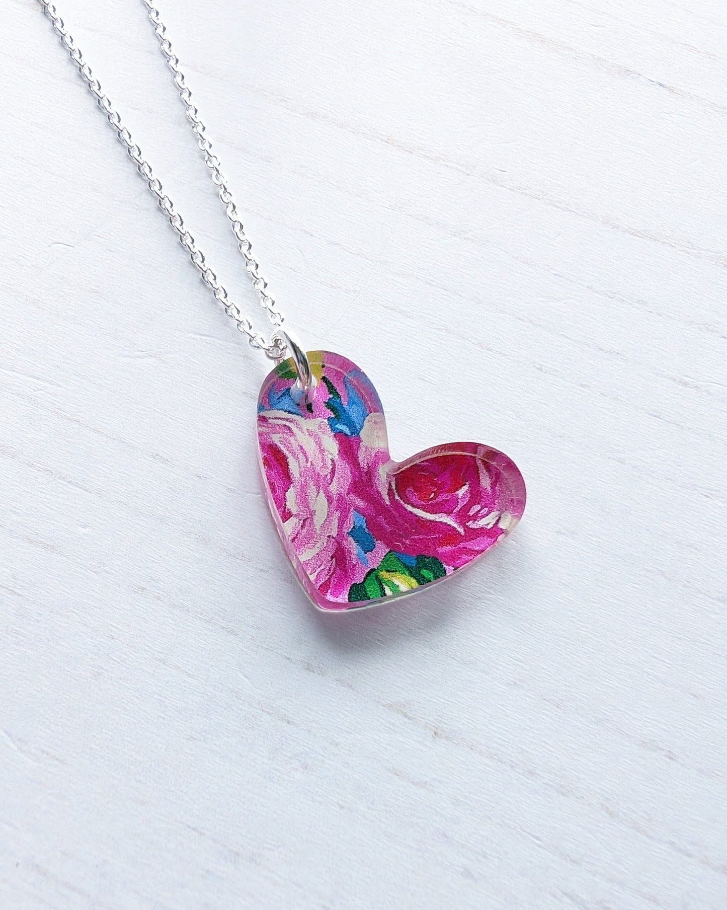 Puffy Heart - Roses Print