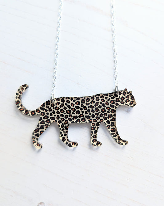 Leopard Statement Necklace