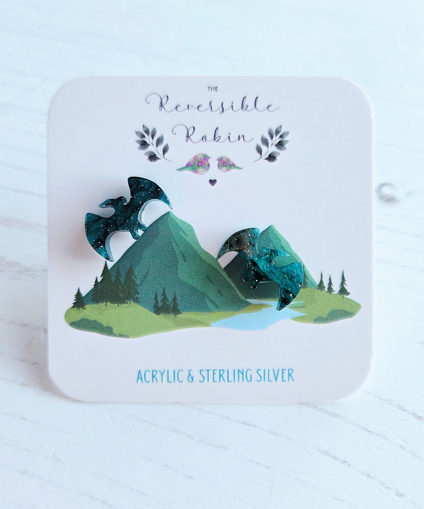 Pterodactyl studs, green galaxy