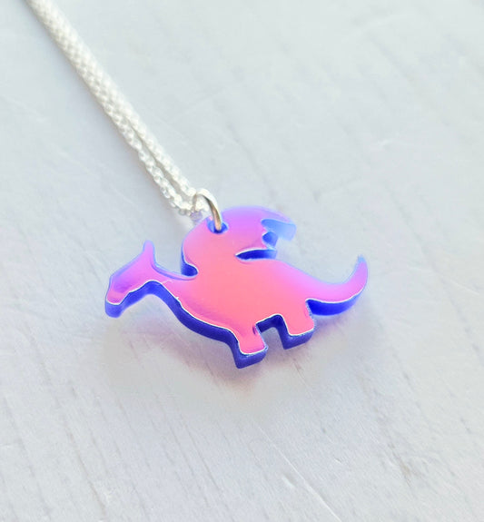 Dragon Pendant, Twilight Iridescent