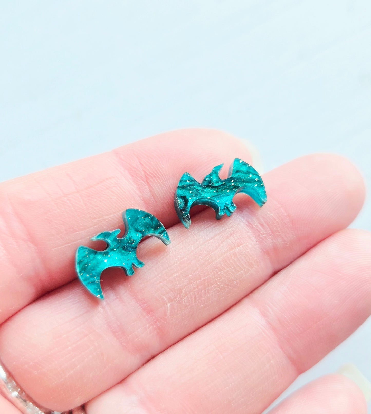Pterodactyl studs, green galaxy