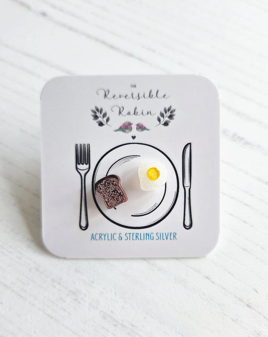 Eggs & Toast studs
