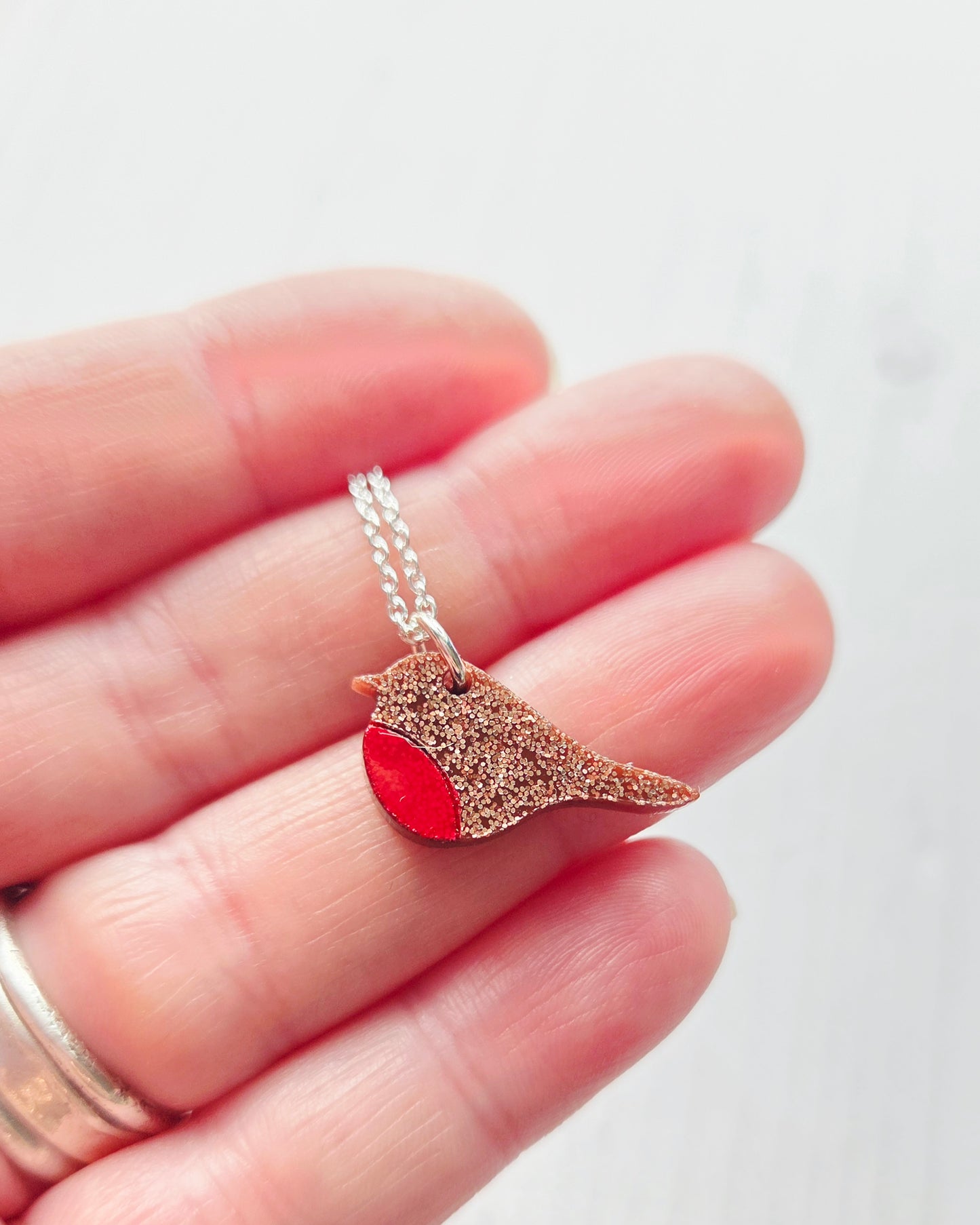 Robin Pendant, Limited Edition Sparkle
