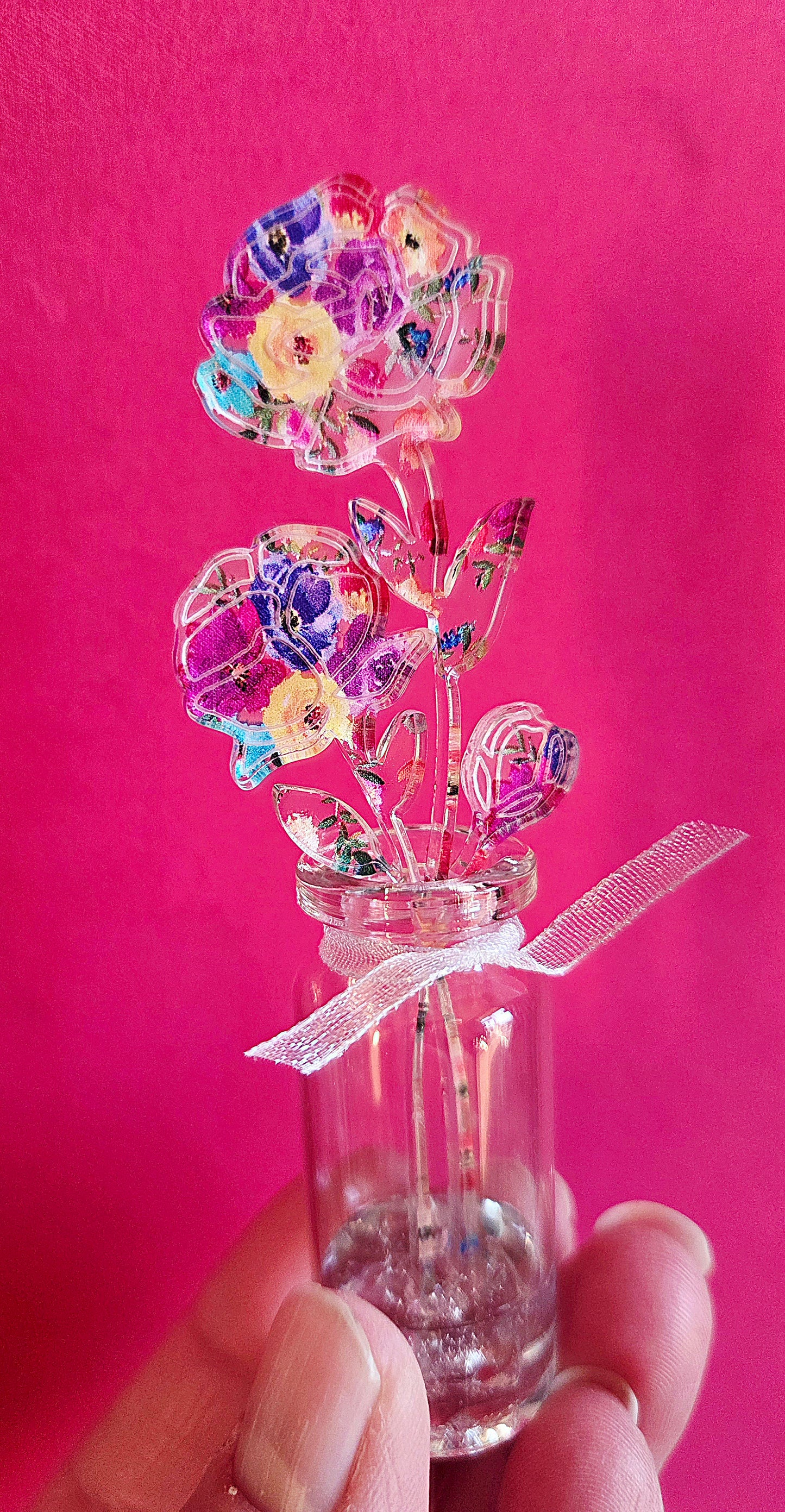 Acrylic Flower Bouquet