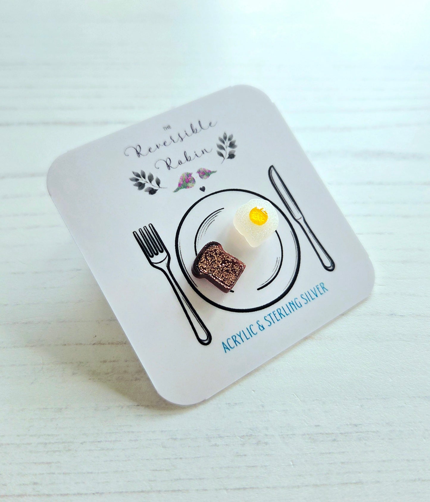 Eggs & Toast studs