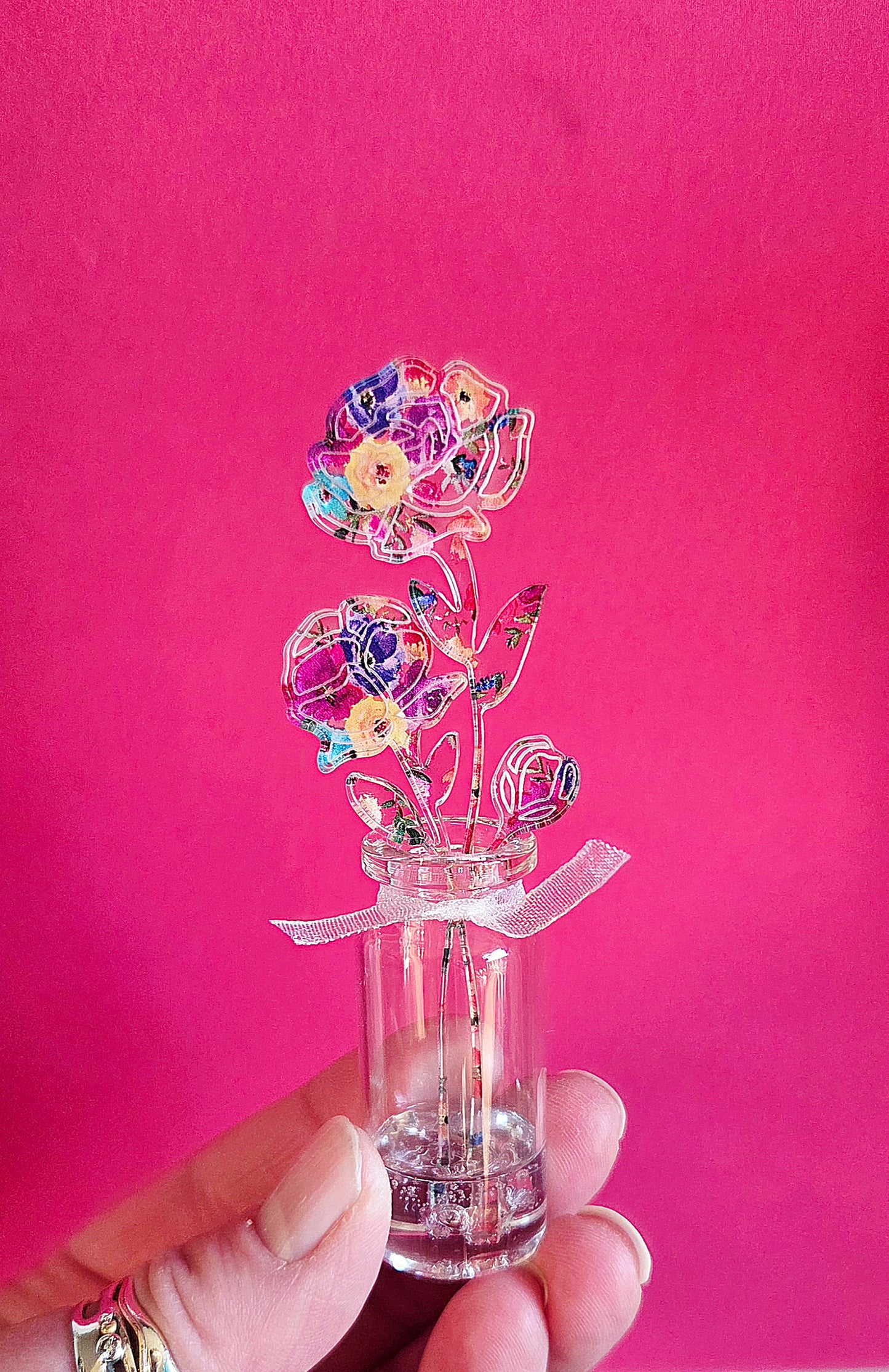 Acrylic Flower Bouquet