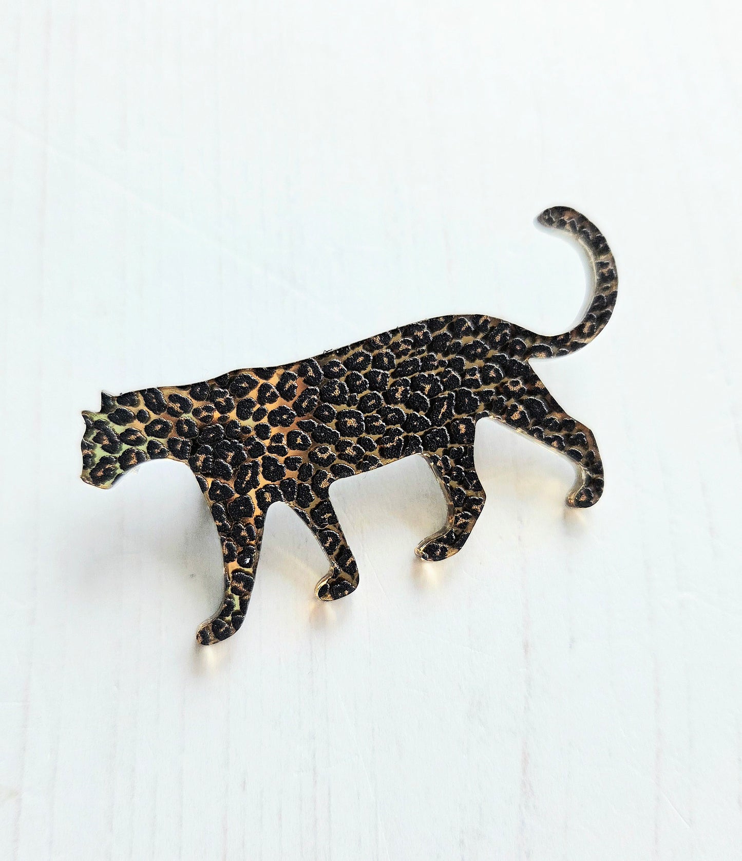 Leopard Brooch