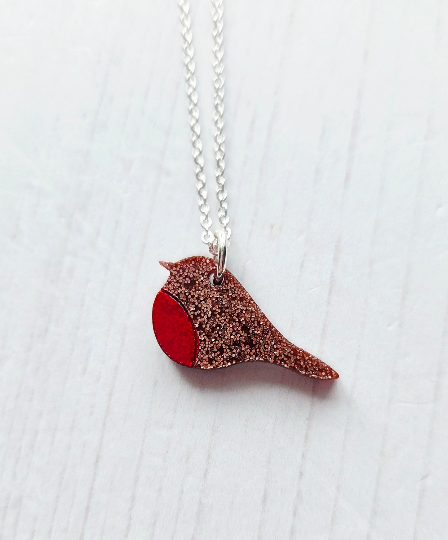 Robin Pendant, Limited Edition Sparkle
