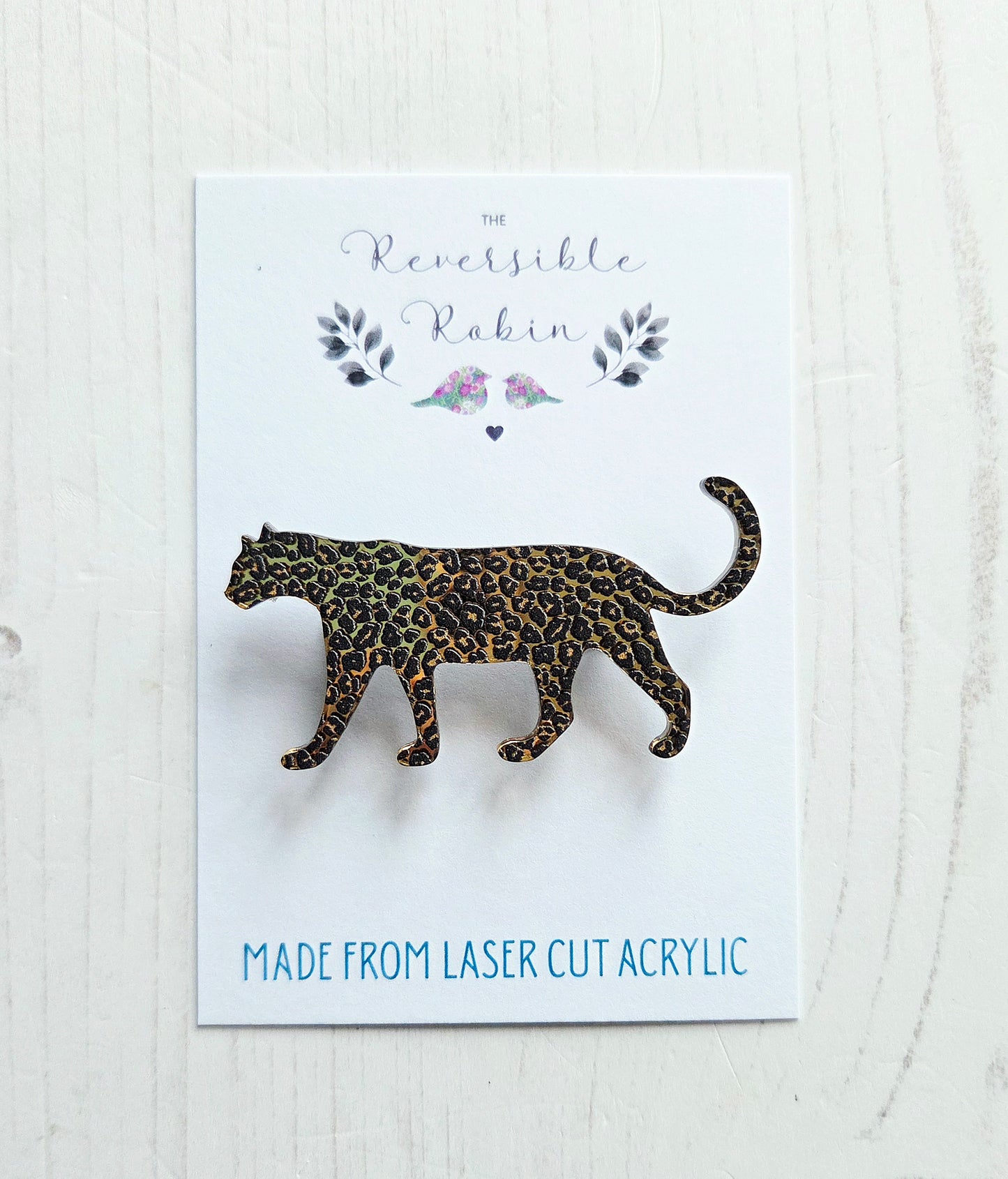 Leopard Brooch