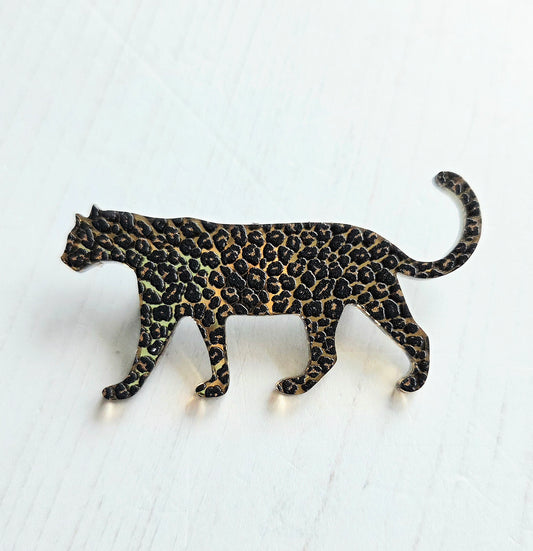 Leopard Brooch