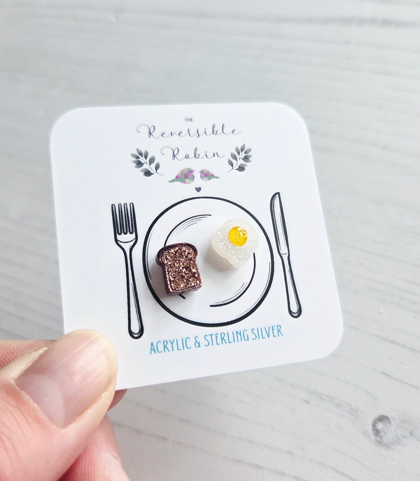 Eggs & Toast studs