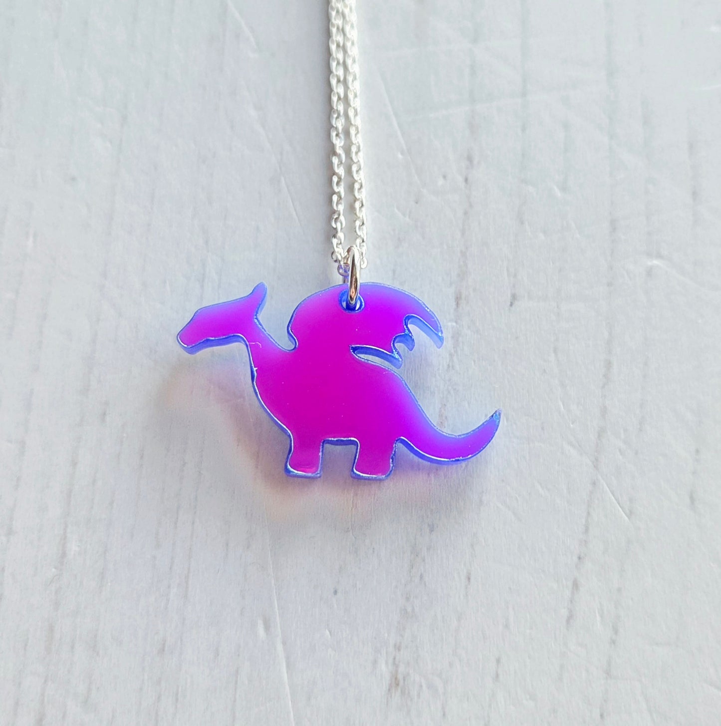 Dragon Pendant, Twilight Iridescent