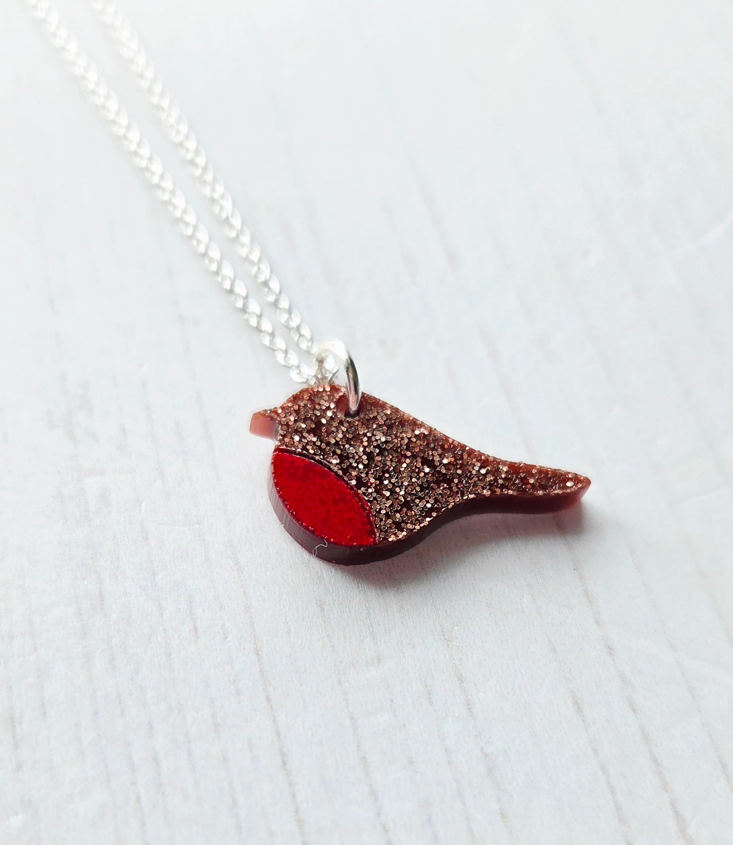 Robin Pendant, Limited Edition Sparkle