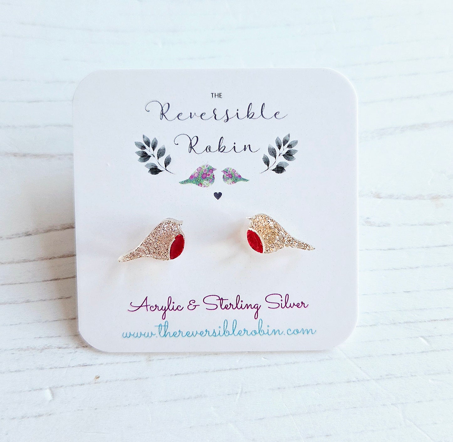 Robin Studs, Champagne shimmer Limited Edition